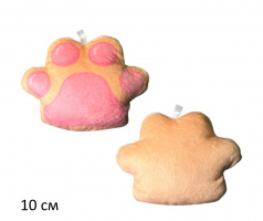 ЛАПКА-БРЕЛОК, БЕЖ.,(ВЕЛЮР) купить оптом и в розницу на базе игрушек