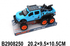 МАШИНА ИНЕРЦ. С МОТОЦИКЛОМ,БЛИСТЕР 20,2*9,5*10,5СМ купить оптом и в розницу на базе игрушек