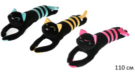 Подушка Кошка Полоска, 110 см 182416-Р-110 купить оптом и в розницу на базе игрушек