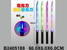 МЕЧ СВЕТЯЩИЙСЯ,4 ВИДА,ПАКЕТ 66*6*6СМ купить оптом и в розницу на базе игрушек
