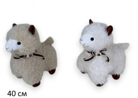 ОВЕЧКА С БАНТИКОМ БОЛ, 40 СМ купить оптом и в розницу на базе игрушек