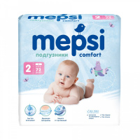 Подгузники детские MEPSI S size (72 шт.) купить оптом и в розницу на базе игрушек