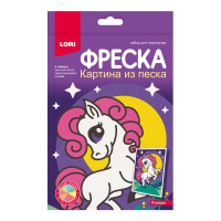 Пз/ф-046 Фреска. Картина из песка Лошадка купить оптом и в розницу на базе игрушек