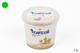 Космический песок Зеленый 1 кг Т57733 купить оптом и в розницу на базе игрушек