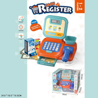 КАССОВЫЙ АППАРАТ НА БАТАР. С Ж/КРИСТ. ЭКРАНОМ С КАЛЬКУЛЯТОРОМ,СКАНЕР,С АКСЕССУАРАМИ,КОР.24*16,5*18,3 купить оптом и в розницу на базе игрушек