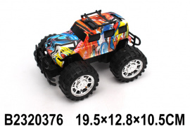 ВНЕДОРОЖНИК ИНЕРЦ , ПРИНТОВАНН. КУЗОВ,ПАКЕТ 19,5*12,8*10,5СМ купить оптом и в розницу на базе игрушек