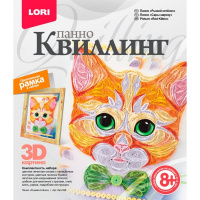 Квиллинг. Панно Рыжий котенок Квл-026 купить оптом и в розницу на базе игрушек