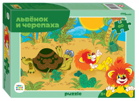 Мозаика puzzle 60 Львёнок и Черепаха (new) (С/м) купить оптом и в розницу на базе игрушек