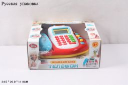 Телефон 2307 на батарейках в коробке /36шт//бл./ купить оптом и в розницу на базе игрушек