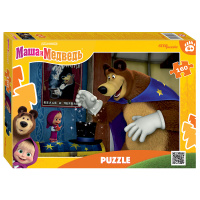 Мозаика puzzle 160 Маша и Медведь. Лесные истории (Анимаккорд) купить оптом и в розницу на базе игрушек