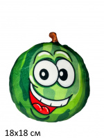 АРБУЗ ФРЕШ МАЛ, ЗЕЛ, 18*18 СМ (СТРЕЙЧ) купить оптом и в розницу на базе игрушек