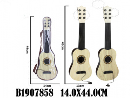 ГИТАРА 6-И СТРУННАЯ В ЧЕХЛЕ,14*44СМ купить оптом и в розницу на базе игрушек