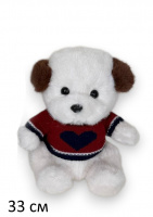 СОБАЧКА ЛАПЫ НА ШАРНИРАХ СРЕД, 33 СМ купить оптом и в розницу на базе игрушек