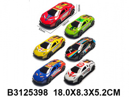 МАШИНА ПРИНТОВАН., РАЗМЕР 18*8,3*5,2СМ ,6 ЦВЕТОВ,ПАКЕТ 18*8,3*5,2СМ купить оптом и в розницу на базе игрушек