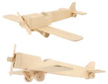 Модель для творчества Самолет моноплан купить оптом и в розницу на базе игрушек