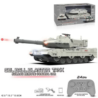 ТАНК Р/УПР. С АККУМУЛЯТ.,USB,СТРЕЛЯЕТ С ГЕЛЕВЫМИ ПУЛЬКАМИ,КОР. 42*18,2*19СМ купить оптом и в розницу на базе игрушек