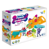 Набор для детской лепки Режем дольками купить оптом и в розницу Набор для детской лепки Режем дольками купить оптом и в розницу на базе игрушек