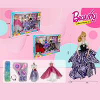 КУКЛА ГИБКАЯ РУКИ ШАРНИРНЫЕ С НАРЯДАМИ И УКРАШЕНИЯМИ,2 ЦВЕТА,КОР. 48*7*32,5СМ купить оптом и в розницу на базе игрушек