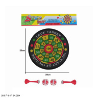 ДАРТС НА ЛИПУЧКАХ С МЯЧАМИ И СТРЕЛАМИ, ПАКЕТ,29,5*3,4*34СМ купить оптом и в розницу на базе игрушек