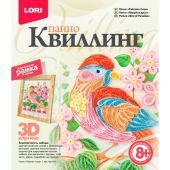 Квиллинг. Панно Райская птица Квл-024 купить оптом и в розницу на базе игрушек