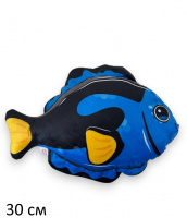РЫБКА ФИАЛКА МАЛ.30 СМ (ВЕЛЮР, ПЕЧАТЬ) купить оптом и в розницу на базе игрушек