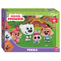 Мозаика puzzle 60 Мини мишки (0+ Медиа) купить оптом и в розницу на базе игрушек