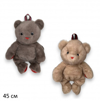 РЮКЗАК МИШКА В АССОРТИМ, 45 СМ купить оптом и в розницу на базе игрушек