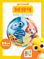 Мяч Цветняшки 2411 купить оптом и в розницу на базе игрушек