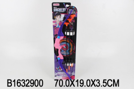 ЛУК СО СТРЕЛАМИ ,КАРТОН 70*19*3,5СМ купить оптом и в розницу на базе игрушек