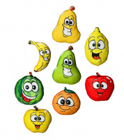 НАБОР ИЗ 8 ФРУКТОВ МАЛ. (СТРЕЙЧ) купить оптом и в розницу на базе игрушек