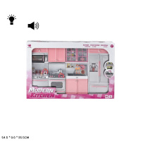 КУХОННАЯ МЕБЕЛЬ С ПЛИТОЙ СО СВЕТОМ И ЗВУКОМ,ПЕЧЬ СВЧ СО СВЕТОМ,РАКОВИНА,ХОЛОДИЛЬНИК,ПОСУДА С АКСЕСС. купить оптом и в розницу на базе игрушек