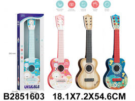 ГИТАРА 6-И СТРУННАЯ,3 ЦВЕТА,КОР. 18*7,2*54,6СМ купить оптом и в розницу на базе игрушек