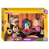 Мозаика puzzle 104 Маша и Медведь (нов.) (Анимаккорд) купить оптом и в розницу на базе игрушек