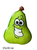 ГРУША АНАТОЛЬ МАЛ, ЗЕЛ, 15*18 СМ (СТРЕЙЧ) купить оптом и в розницу на базе игрушек