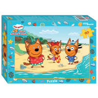 Мозаика puzzle 60 Три кота (new 1) (АО СТС) купить оптом и в розницу на базе игрушек