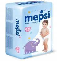 Подгузники- трусики MEPSI Comfort, размер XL (12-22 кг), 38 шт купить оптом и в розницу на базе игрушек