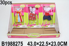 ОДЕЖДА ДЛЯ КУКОЛ 29 СМ С АКСЕС В АССОРТИМЕНТЕ В КОР. 2948A-62 купить оптом и в розницу на базе игрушек