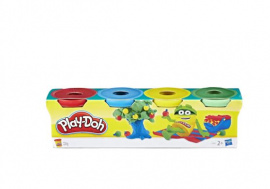 Набор из 4-х маленьких баночек PLAY-DOH купить оптом и в розницу на базе игрушек