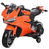 Детский электромотоцикл A001AA оранжевый купить оптом и в розницу на базе игрушек