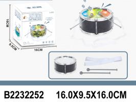 БАРАБАН СВЕТЯЩИЙСЯ, КОР 16*9,5*16СМ купить оптом и в розницу на базе игрушек