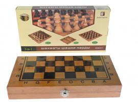ШАХМАТЫ,ШАШКИ,НАРДЫ 3 В 1 купить оптом и в розницу на базе игрушек