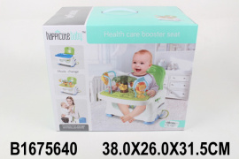 СТУЛ ПОДСТАВНОЙ ДЛЯ КОРМЛЕНИЯ И ИГР, СВЕТ, МУЗЫКА, КОРОБКА 38*26*31,5СМ купить оптом и в розницу на базе игрушек