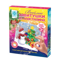 Веселые завитушки из пластилина Набор ?5 купить оптом и в розницу на базе игрушек