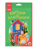 Пз/Пл-012 Картина из пластилина Мышка у домика купить оптом и в розницу Пз/Пл-012 Картина из пластилина Мышка у домика купить оптом и в розницу на базе игрушек