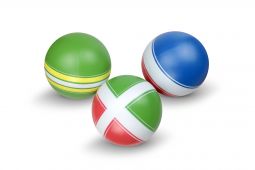 Мяч Классика 200мм грунтованные окрашенные вручную купить оптом и в розницу на базе игрушек