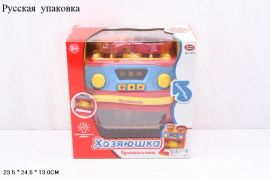 ПЛИТА ЭЛЕКТРИЧЕСКАЯ С АКСЕССУАРАМИ ХОЗЯЮШКА СВЕТ ЗВУК КОРОБКЕ 25* 2234 купить оптом и в розницу на базе игрушек