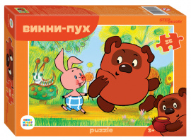 Мозаика puzzle 35 Винни Пух (С/м) купить оптом и в розницу на базе игрушек