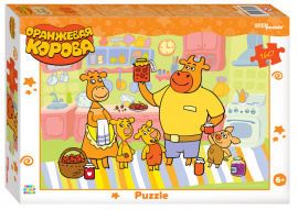 Мозаика puzzle 160 Оранжевая корова (С/м) купить оптом и в розницу на базе игрушек