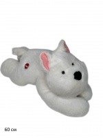 ПЕСИК СНЕЖОК БОЛ, 60 СМ купить оптом и в розницу на базе игрушек