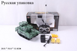 ТАНК БОЕВОЙ Р/У С АККУМУЛЯТ СТРЕЛЯЕТ ПУЛЬК В КОР 3 купить оптом и в розницу на базе игрушек